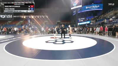 105 lbs Champ. Rd Of 128 - Raelynn O'Connor, ID vs Drea Kruse, NE