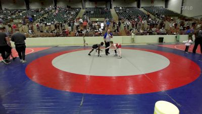 100 lbs 3rd Place - Wyatt Steele, South Paulding Junior Spartans Wrestling Club vs Chloe Davis, Carrollton Wrestling