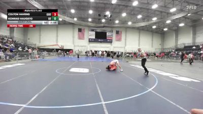 157 lbs Semifinal - Konrad Haugeto, RIT vs Colton Havens, Cortland