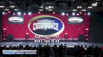 Flipping Out Tumbling - Snake Eyes [2026 L1.1 Mini - PREP - A Day 1] 2026 Cheer Power Grand Nationals