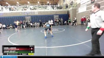 126 lbs Cons. Semi - Moses Kelley, Bulldog Wrestling Club vs Axxel Landon, Bonneville Wrestling Club