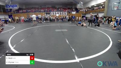 85 lbs Quarterfinal - Colton Reid, Team Nomad vs Zydyn Clymer, Team Guthrie Wrestling