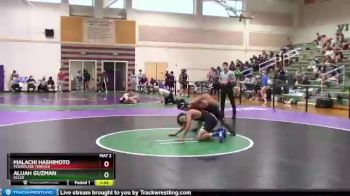 132 lbs Quarterfinal - Alijah Guzman, Kelso vs Malachi Hashimoto, Mountlake Terrace