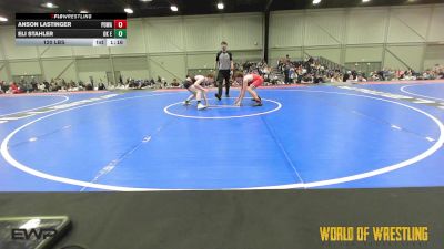 120 lbs Rr Rnd 1 - Anson Lastinger, POWA 14U vs Eli Stahler, OK Elite 14U 2