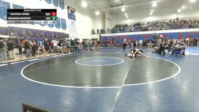 126 lbs Champ. Round 2 - Ashton Lewis, Kootenai vs Graham Burton, Lake City