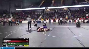 140 lbs Champ. Round 1 - James Hill, Garden City vs Stratton Bruce, Ark City
