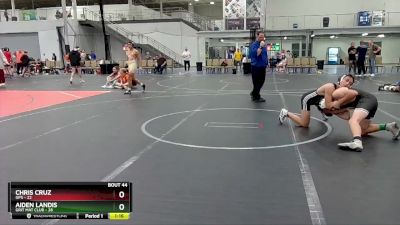 120 lbs Round 9 (10 Team) - Aiden Landis, Grit Mat Club vs Chris Cruz, GPS