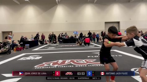 Zean Jorge De Luna vs Antonio Jack Filice 2025 ADCC Niagara Open