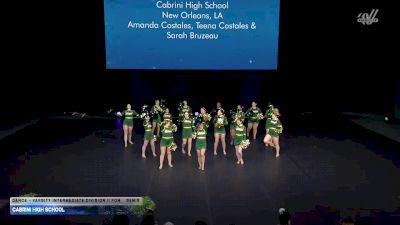 Cabrini High School [2026 Dance - Varsity Intermediate Division II Pom Semis] 2026 UDA National Dance Team Championship DII