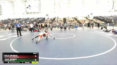 93 lbs Cons. Round 2 - Cole Randle, NWAA Wrestling vs Kyle Crudele, BH-BL Youth Wrestling