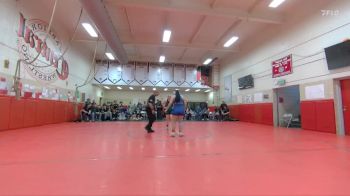155 lbs Champ. Round 2 - Niyla Ennis, Moffat County vs Reese Dana, Green River