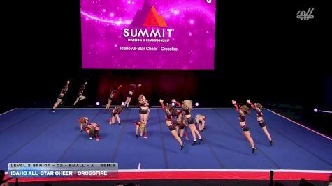 Idaho All-Star Cheer - Crossfire [2026 L2 Senior - D2 - Small - A Semis] 2026 The D2 Summit