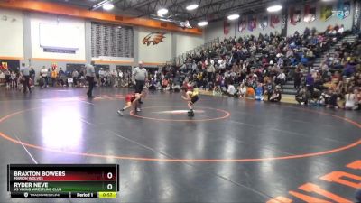 B-7 lbs Cons. Semi - Braxton Bowers, Marion Wolves vs Ryder Neve, VS Viking Wrestling Club