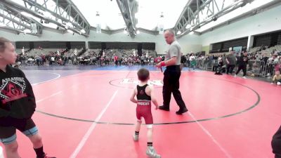 38-T lbs Rr Rnd 1 - Trey Sanders, Mat Assassins vs Declan Clarkson-Arroyo, FORDS Wrestling Club