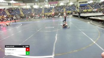 49 lbs Consi Of 8 #2 - Sawyer Anderson, Na vs Bearett Rust, Athlos Wrestling