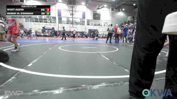 92 lbs Semifinal - Wyatt Austin, Sperry Wrestling Club vs Robert Jr. Stegeman, Raw Wrestling Club