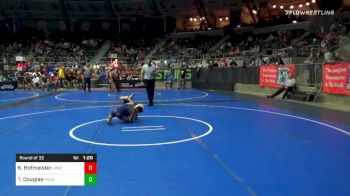 61 lbs Prelims - Kendrich Hofmeister, Jr. Spartans Wrestling vs Trusten Douglas, Prodigy WC