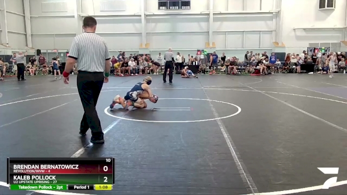 72 lbs Round 5 (8 Team) - Brendan Bernatowicz, Revolution/WVW vs Kaleb ...