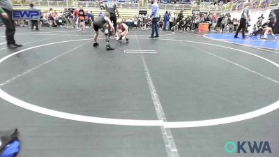 80 lbs Consi Of 8 #2 - Connor Freeman, Tonkawa Takedown Club vs Maverick Knox, Team Guthrie Wrestling