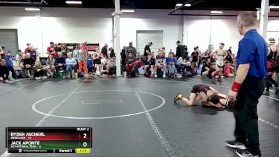 76 lbs Semis (4 Team) - Ryder Ascherl, Rebellion vs Jack Aponte, NC National Team