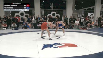 70 kg Cons. Sub-rd Of 32 - Donny Almeyda, Pennsylvania RTC vs Evan Gosz, Michigan Wrestling Club