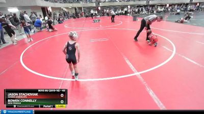 45 lbs Round 2 - Bowen Connelly, New Prague vs Jason Stachoviak, Sussex Sabercats