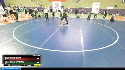 195 lbs Quarterfinal - Jiraiya Fonseca, IA vs Deangelo Sardina, WI