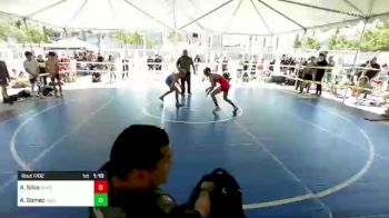 120 lbs Round Of 32 - Aaron Silva, Semper Fi WC vs Andru Gomez, Tucson Cyclones