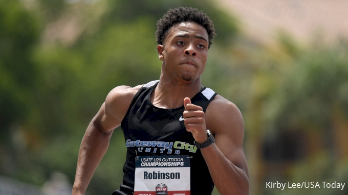 Prep 400m Star Justin Robinson Takes Pan Am Bronze Flotrack