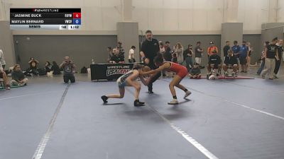 100 lbs Semis - Jasmine Buck, RBYWC vs Maylin Bernard, Victory Wrestling Club - VTC