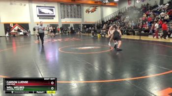 190 lbs Quarterfinal - Carson Luense, Linn-Mar vs Will Welbes, Wahlert, Dubuque