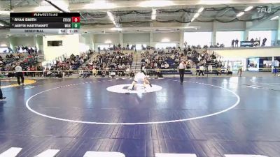 157 lbs Semifinal - Ryan Smith, Stevens Tech vs Jaryn Hartranft, Wilkes