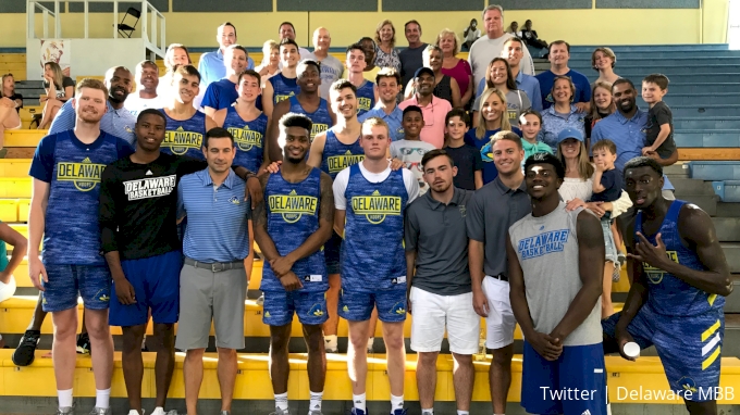 Blue Hens Cap Foreign Tour In Style