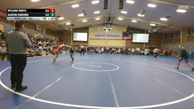 157 lbs Cons. Round 3 - Ryland Smith, Sierra College vs Austin Osborn, Grand Canyon University