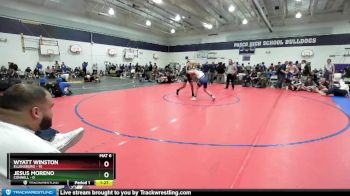 150 lbs Round 3 (4 Team) - Jesus Moreno, Connell vs Wyatt Winston, Ellensburg