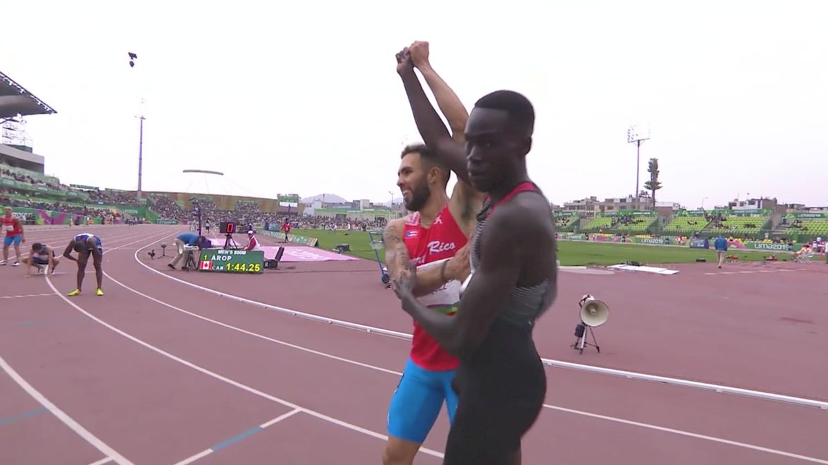 Marco Arop, Who Didn't Qualify For NCAAs, Wins Pan Am 800m Gold