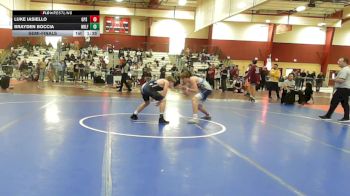 126 lbs Semifinal - Luke Iasiello, GPS Wrestling Club/Scarsdale HS vs Brayden Boccia, Milford,Doughboy