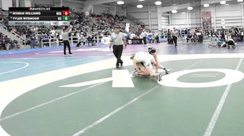 5 - 157 lbs Cons. Round 1 - Roman Williams, Midlothian vs Tyler Ritenour, Hickory