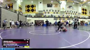 106 lbs Cons. Semi - Mason Goelz, Contenders Wrestling Academy vs Justin Williamson, Region Wrestling Academy