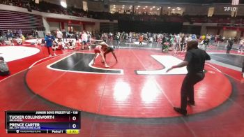 138 lbs Cons. Round 5 - Tucker Collinsworth, Oklahoma vs Prence Carter, Del City Wrestling Club