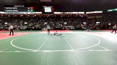 85 lbs Champ. Round 1 - Cooper Green, LABA vs Nathan Smith, RIV1