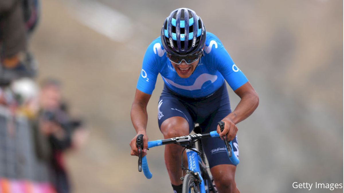 Carapaz In Doubt For Vuelta Following Training Crash
