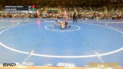 88 lbs Consolation - Joshua Isaac Garcia, Savage House Wrestling Club vs Logan Oakes, Sebolt Wrestling Academy