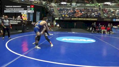 165 lbs Cons. Semi - Clayton McDonough, Luther vs Keegan Demarest, Messiah