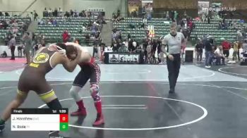 146 lbs Final - Jaydeen Hanshew, Glasgow Wrestling Club vs Noah Bode, Temecula Valley