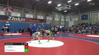 160 lbs Round Of 32 - Jake Honey, Bakersfield vs David Camacho, Victor Valley S