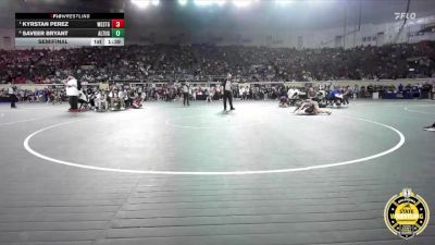 G6A-105 lbs Semifinal - Kyrstan Perez, Westmoore-Girls vs Saveer Bryant, Altus-Girls