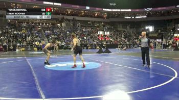 165 lbs Champ. Round 1 - Gage Bernall, Central Mo. vs Trent Hoover, Pitt-Johnstown