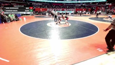 3A 138 lbs Cons. Round 2 - Erik Rodriguez, Fox Lake (Grant) vs Dawson Mack, Joliet (Catholic Academy)