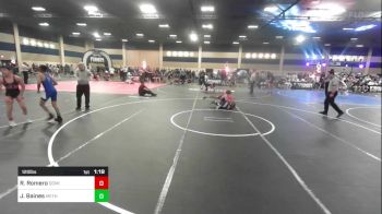 120 lbs Round Of 32 - Richard Romero, Dominate WC vs Jere Baines, Methods